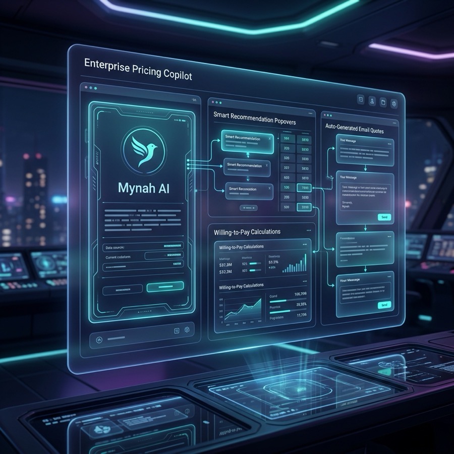 SmartRevIQ Mynah AI Copilot Companion Dashboard