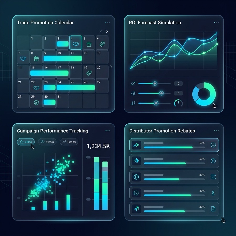 SmartRevIQ Promotions Optimization Dashboard